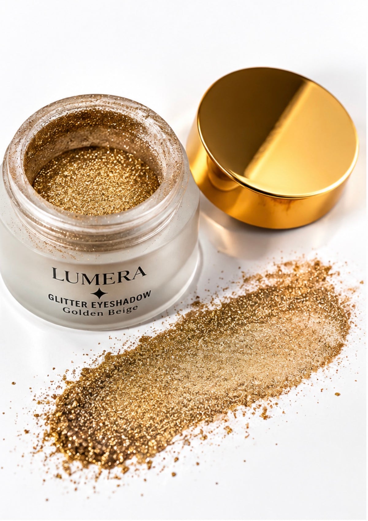 LUMERA Golden Beige.                                      Loose Glitter Eyeshadow